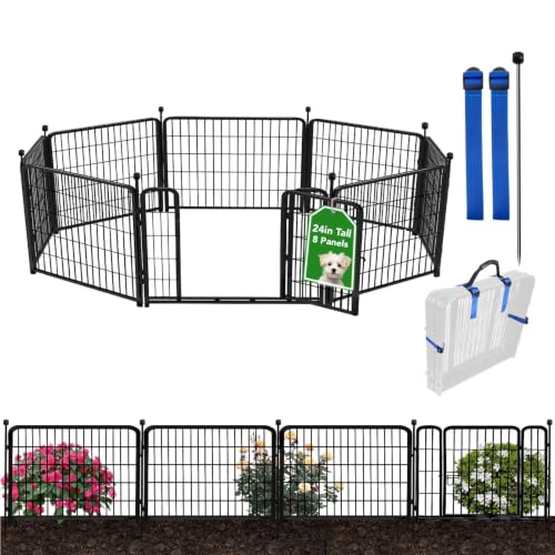 ADAVIN Garden Fencing 24in