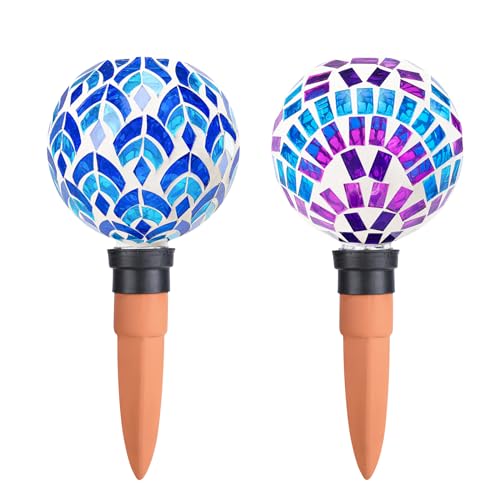 Plant Watering Globe Large Self Watering Globes 2 Pack for Indoor Outdoor Plants Self Watering Planter Insert Watering Devices for Plant Lover Gifts
