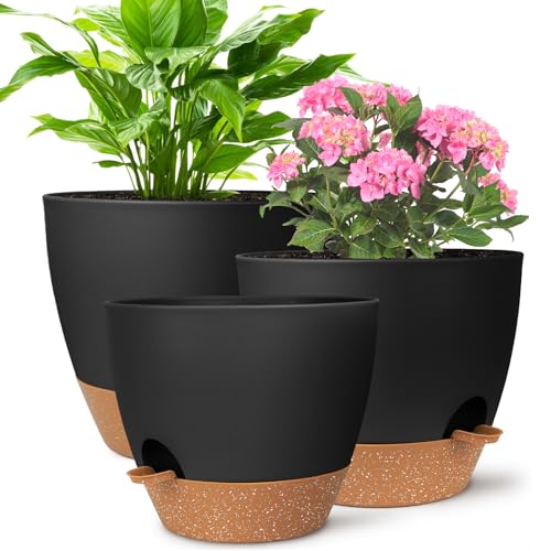 Vanslogreen Self Watering Pots (12/10/9)