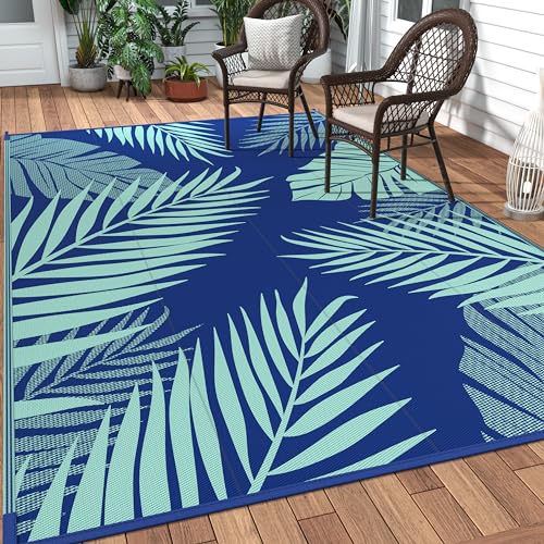 GENIMO 5'x8' Royal Blue & Blue Green