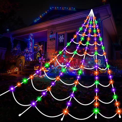 Aitbay 17.4ft Spiderweb Lights