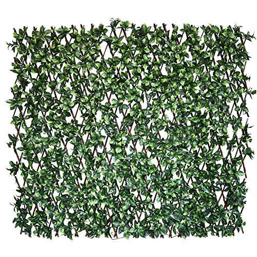 Garden Land Expandable Faux Ivy Privacy Screen
