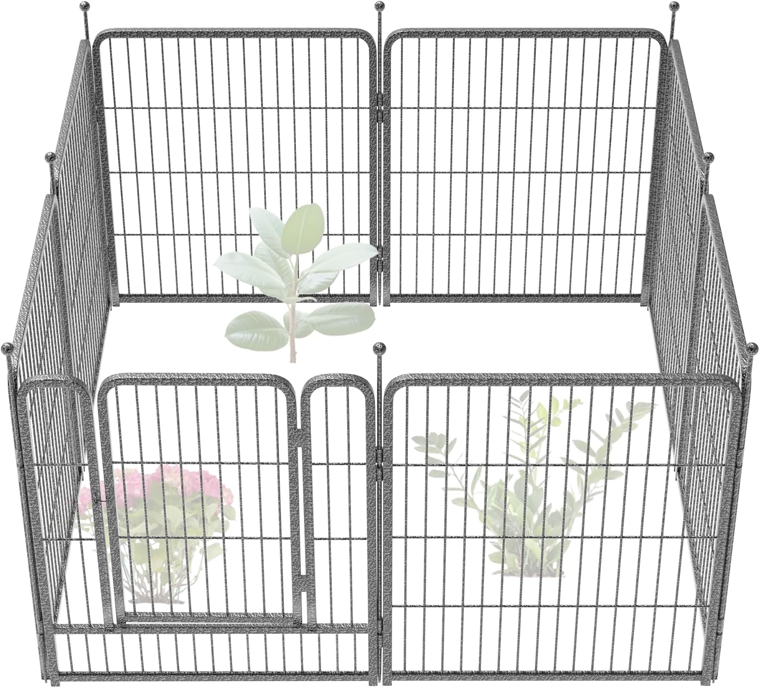 FXW Garden Fence 32in Silver