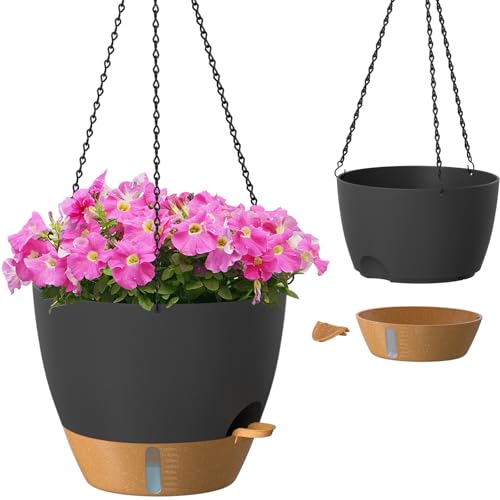 ZMTECH 12" Hanging Planters (2-Pack)