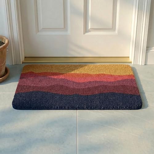 Fab Habitat Geometric Abstract Extra Thick Doormat