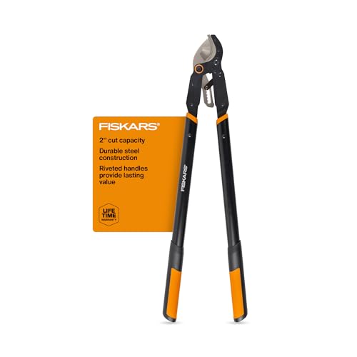 Fiskars Ratchet Drive Anvil Lopper 32 Inch