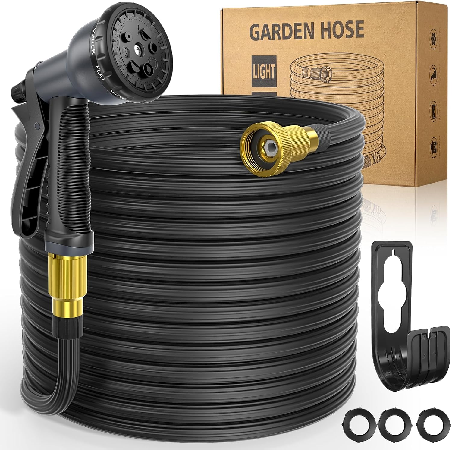 Gpeng Expandable Garden Hose 100 ft