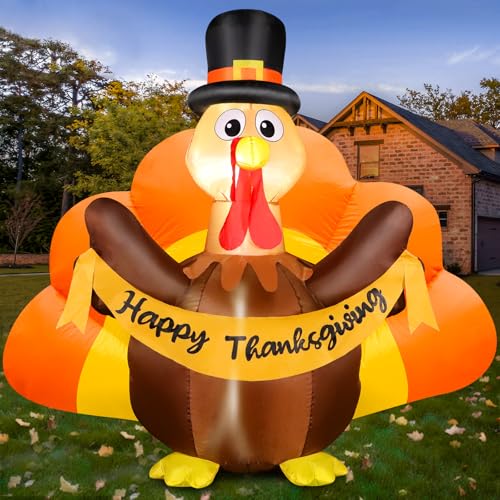 FunFanso 4.5FT Inflatable Turkey