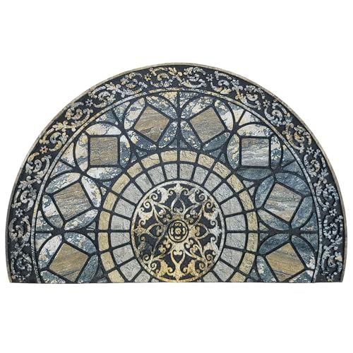 CHICHIC Entrance Door Mat 24 x 36 (Blue)
