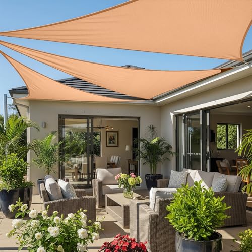 Cool Area Sun Shade Sail 11x19x22 FT