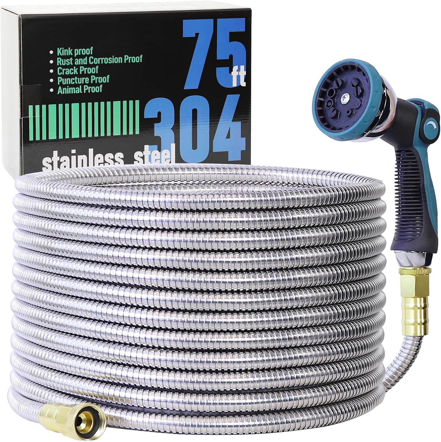 Numwot 75FT Stainless Hose