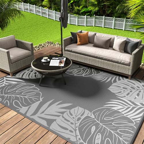 COCOER Tropical Outdoor Rug 9x12