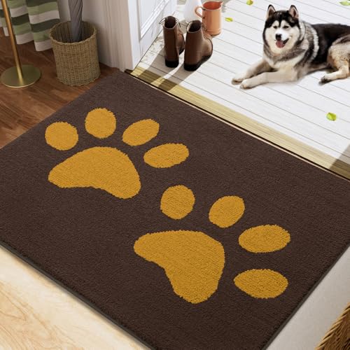 Buganda Dog Door Mat (40x32, Coffee)