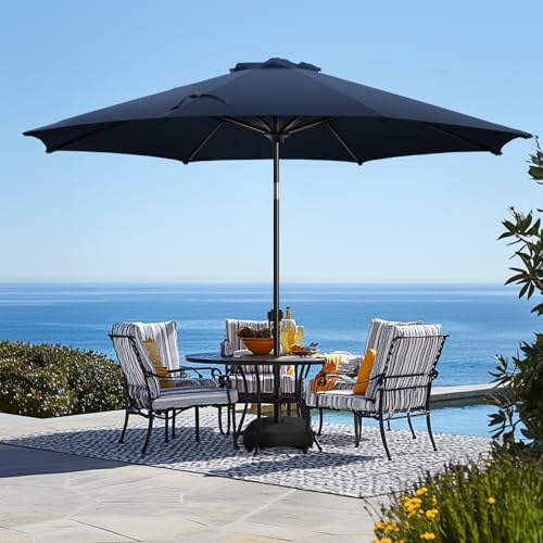wikiwiki 9FT Patio Umbrella with Base