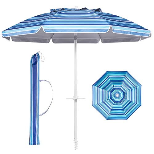 Aoxun 7.5ft Beach Umbrella