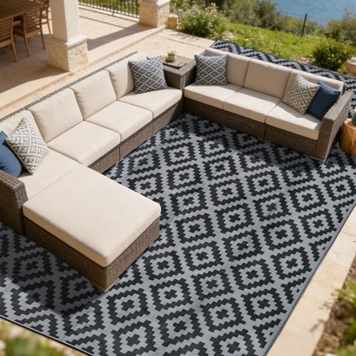 SAND MINE Plastic Reversible Rug