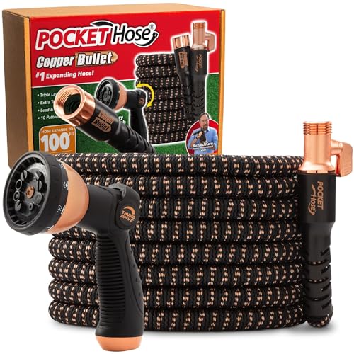Pocket Hose Copper Head Expandable