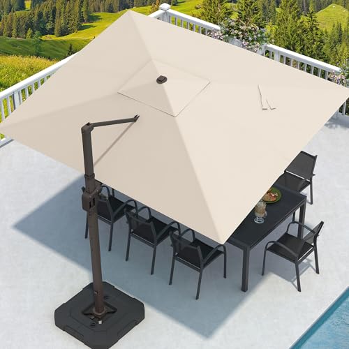 MPL Shade 9' x 12' with Base (Beige)
