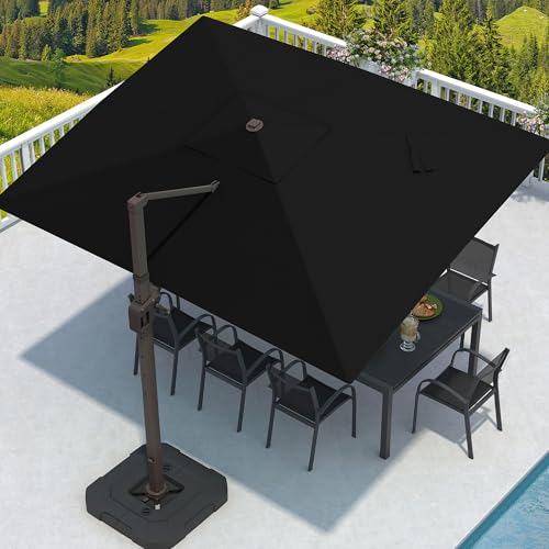 MPL Shade 9' x 12' with Base (Black)