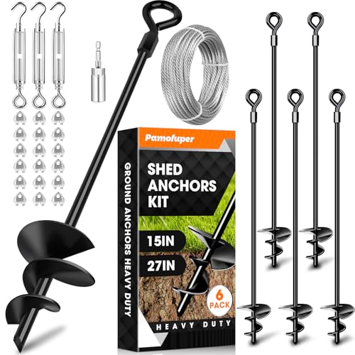Pamofuper 27in 6 Pack Anchors