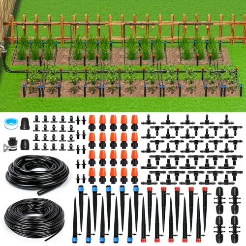 MIXC 226FT Greenhouse Micro Drip Kit