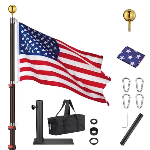 Yescom EZ GO 25ft Flag Pole