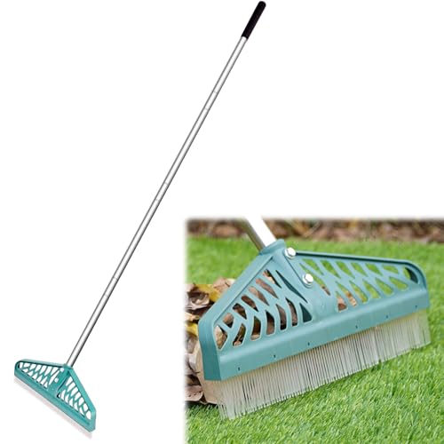 YEELOR Adjustable Turf Rake