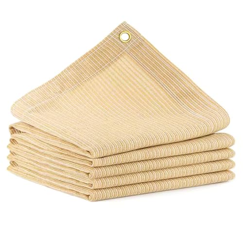 90% Shade Cloth for Patio, 10X30 FT Pergola Shade Cover, Breathable Sun Shade Fabric for Beach, Deck, Porch, Gazebo, Carport, Outdoor Sunshade Screen for Garden, Balcony, Pool.