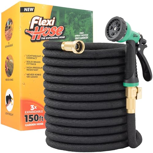 Flexi Hose with 8 Function Nozzle, 150FT