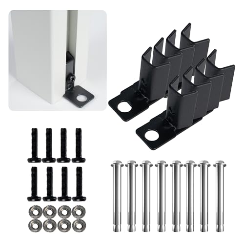 Kozyard Ground Mounting Kit for 4-Panel Privacy Screens