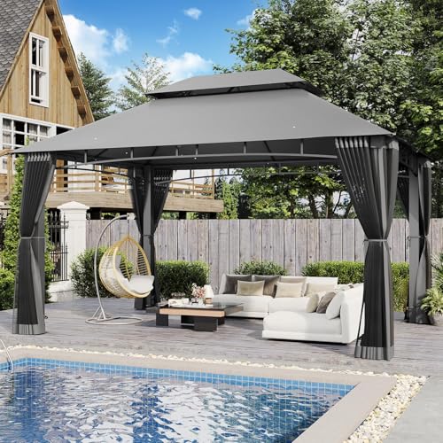 AOXUN Outdoor Gazebo 10x13