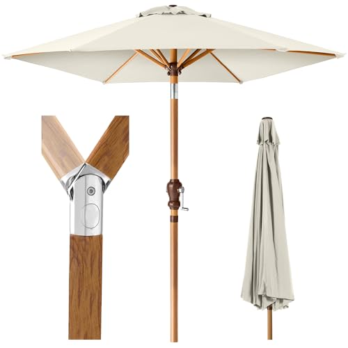 Best Choice Products 10ft Market Umbrella (Ivory)