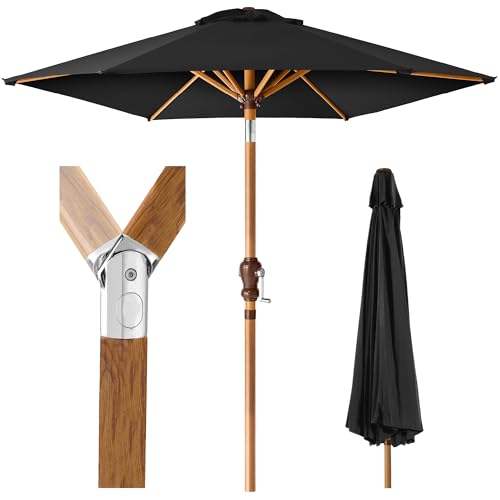 Best Choice Products 10ft Market Umbrella (Black)