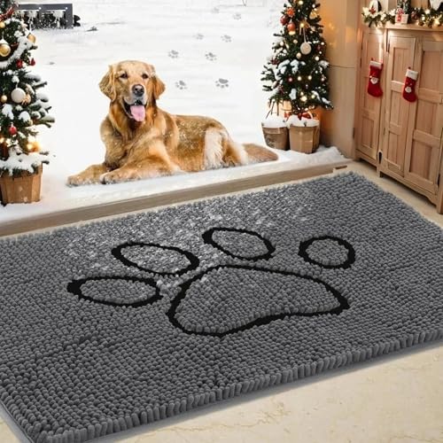 IM HOME 48" Chenille Doormat