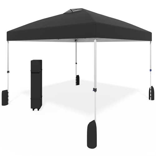 Favofamilie 10x10 Pop Up Canopy (Black)