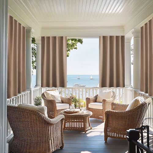 NICETOWN Fade Resistant Outdoor Curtains