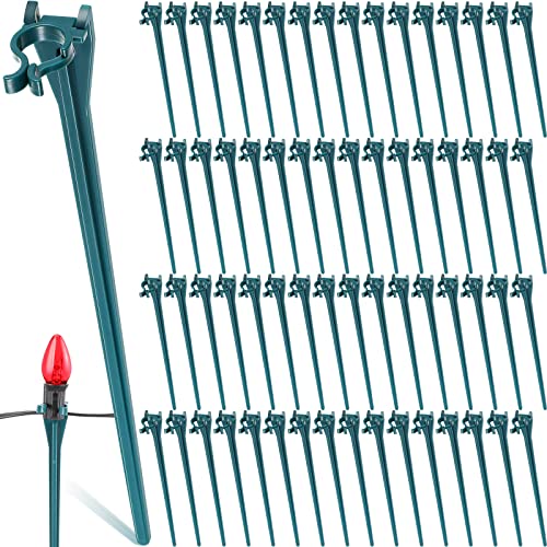 Jetec 800 Pieces Christmas Light Stakes