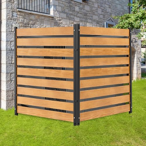 SUNYRISY 48" Wood Privacy Screen