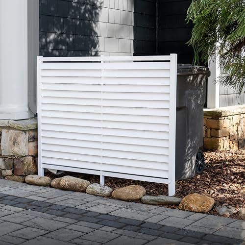 Enclo Savannah Louvered Privacy Screen 4ft x 5ft