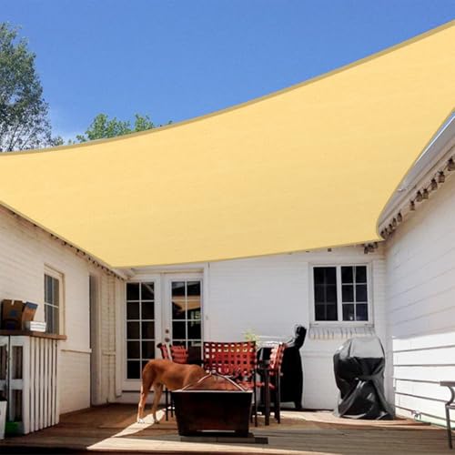 Artpuch Sun Shade Sail 0 8' X 1 0' Rectangular Breathable UV Block Outdoor Covering Cloth for Patio Deck, Backyard, Sand (Customized Available)