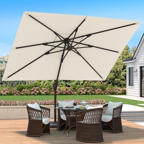 Deconk 9' x 12' Cantilever Umbrella